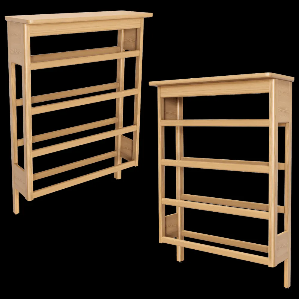 Form & Refine – Shoe rack A Line 72 Oak 3ds Max