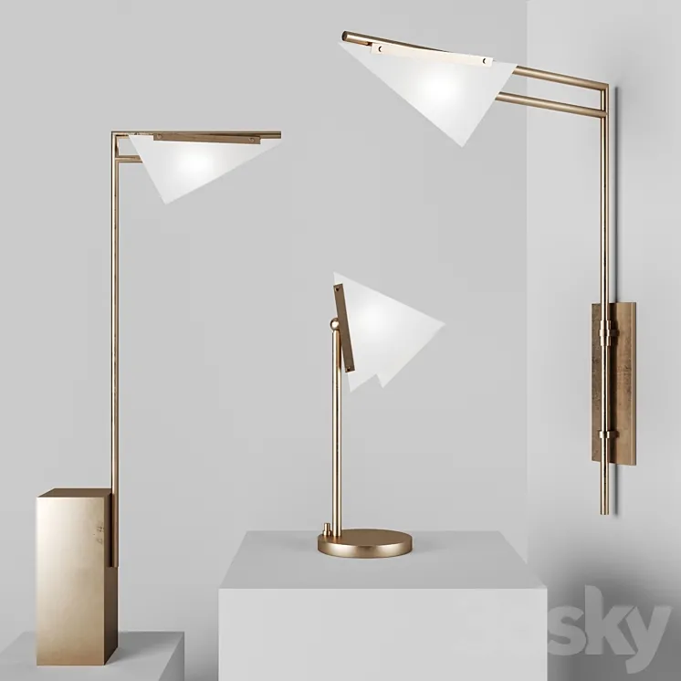 Forma lamps by Circa Lighting 3DS Max Model