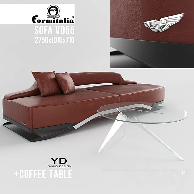 formitalia_sofa_v055 3DS Max Model