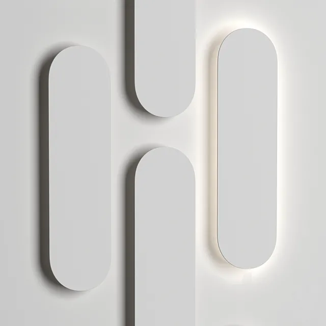 Forstlight Shild Wall Light 3ds Max