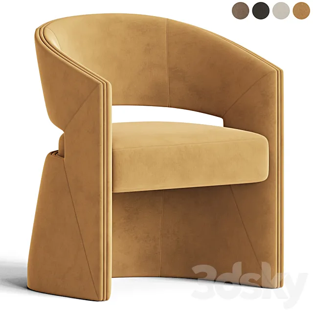 Fortune Dining Chair Tecninovainteriors 3DSMax File