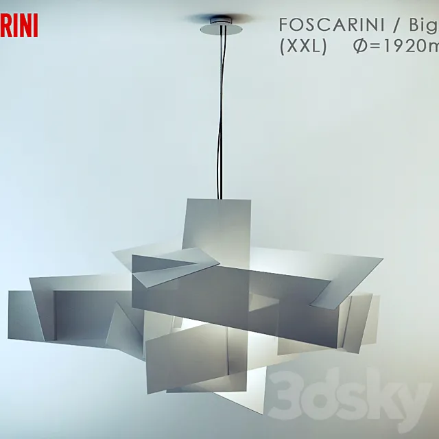 Foscarini Big bang_XL 3DSMax File