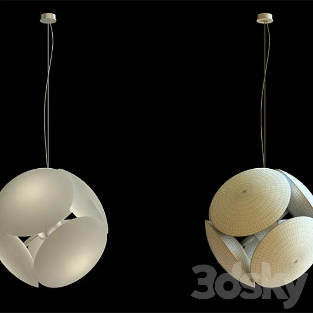 Foscarini Bubble Pendant Light 3DS Max Model