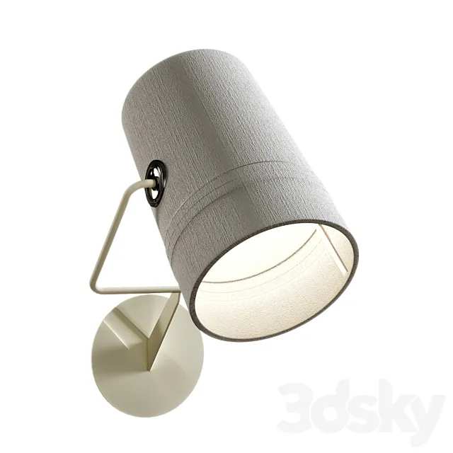 Foscarini Fork wall lamp by Diesel 3dsMax Model