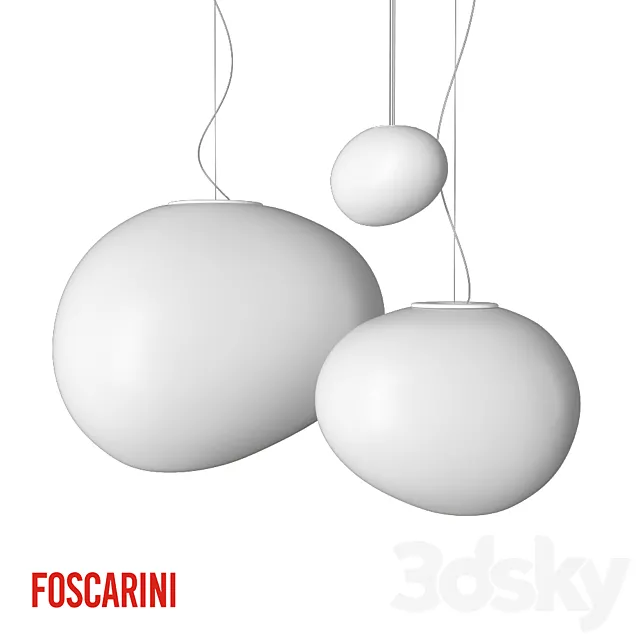 Foscarini Gregg Suspension 3ds Max