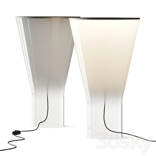 Foscarini Soffio Table Lamp 3DS Max Model