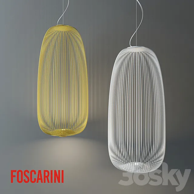 Foscarini Spokes 3ds Max