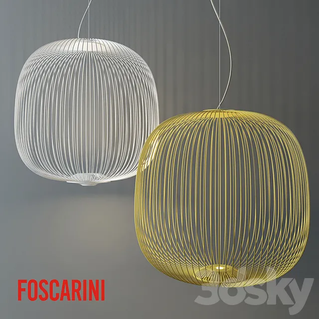 Foscarini Spokes 3ds Max