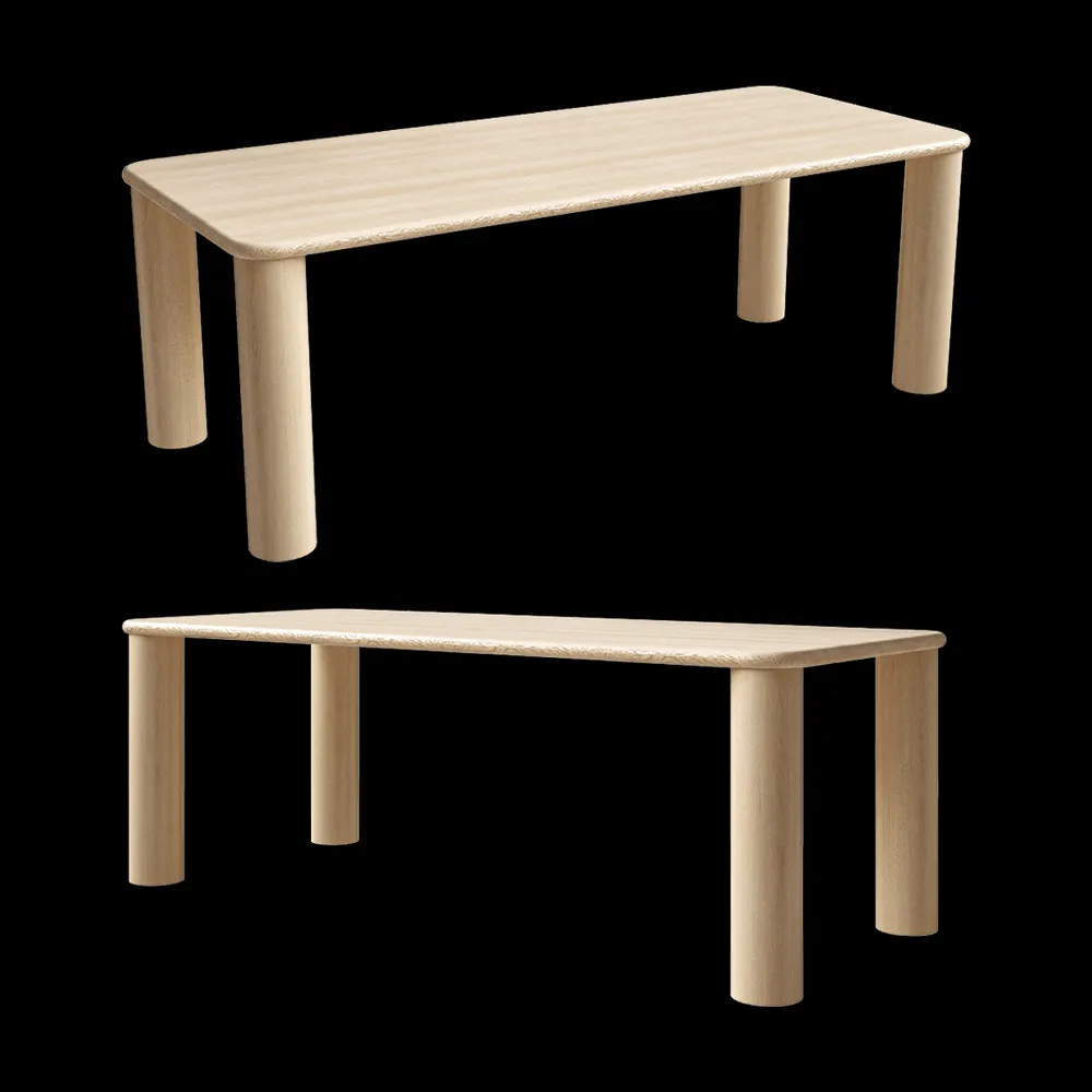 Found – Table COMMUNE 3ds Max