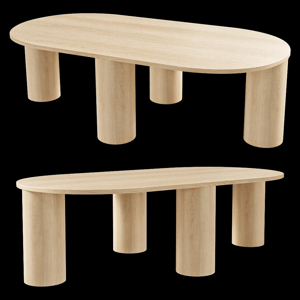 Found – Table M-PHANT Oblong 3ds Max