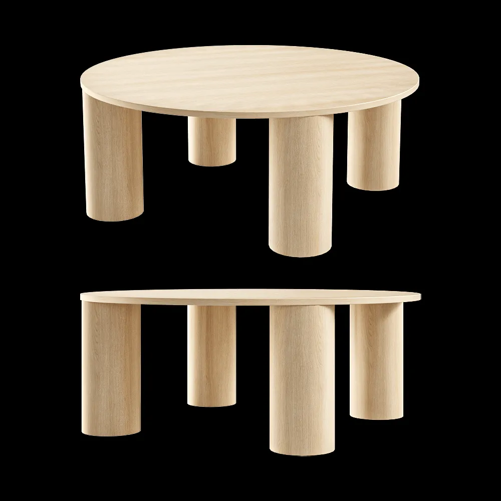 Found – Table M-PHANT Ronde 3ds Max