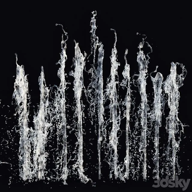 Fountain 3dsMax Model