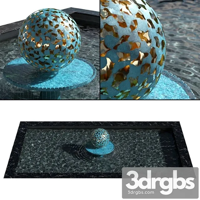 Fountain Water Mantle by David Harber 3dsmax Download