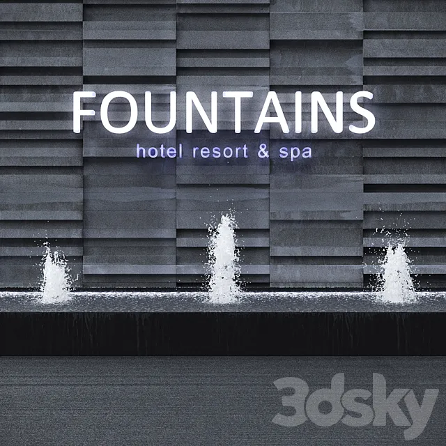 Fountains Fountains 3ds Max