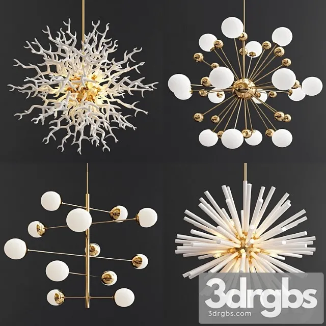 Four exclusive chandelier collection 24