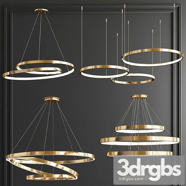 Four exclusive chandelier collection 42 rings