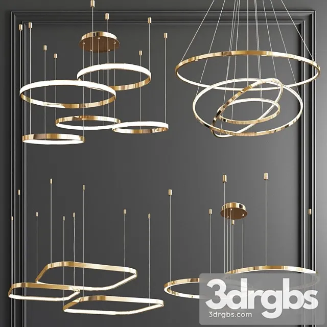 Four Exclusive Chandelier Collection 63 3dsmax Download