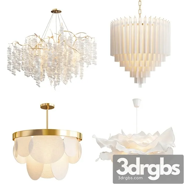 Four Exclusive Chandelier Collection 66 3dsmax Download