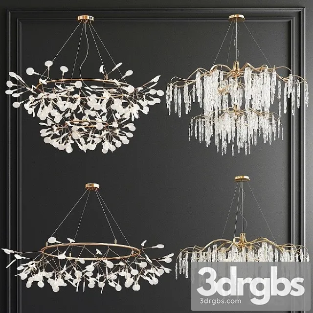 Four Exclusive Chandelier Collection 67 3dsmax Download