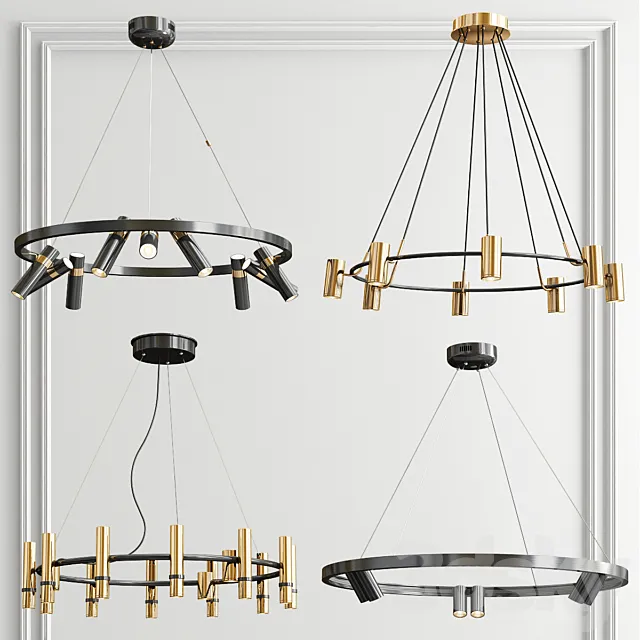 Four Exclusive Chandelier Collection_32 3DSMax File