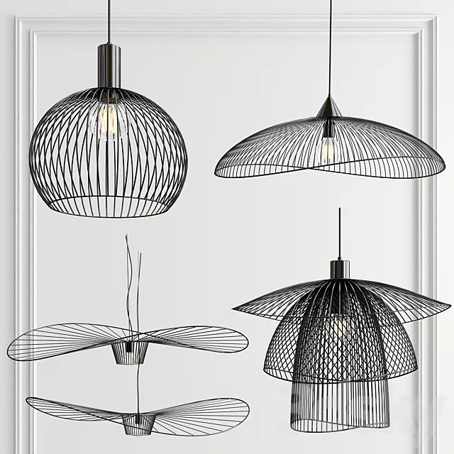 Four Exclusive Chandelier Collection_38 3DSMax File