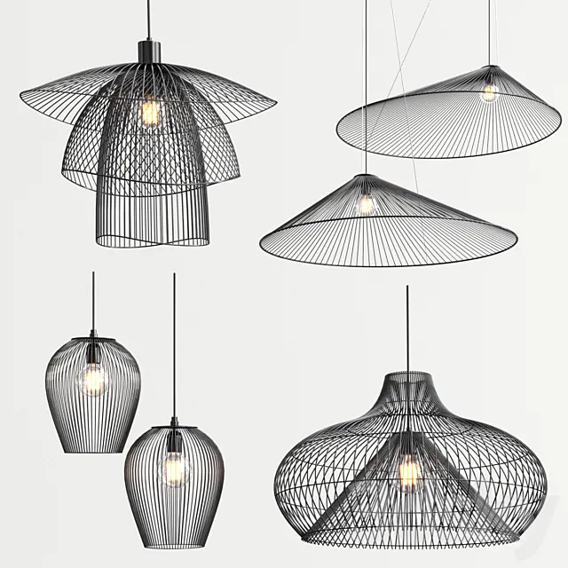 Four Exclusive Chandelier Collection_80 3DSMax File