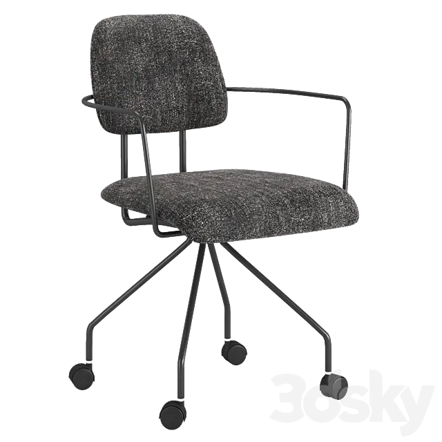 Four Hands _ Radcliffe Desk Chair 3ds Max