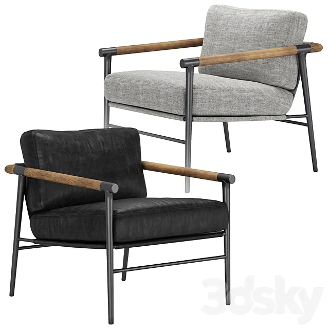 Four Hands _ Rowen Chair 3DS Max Model