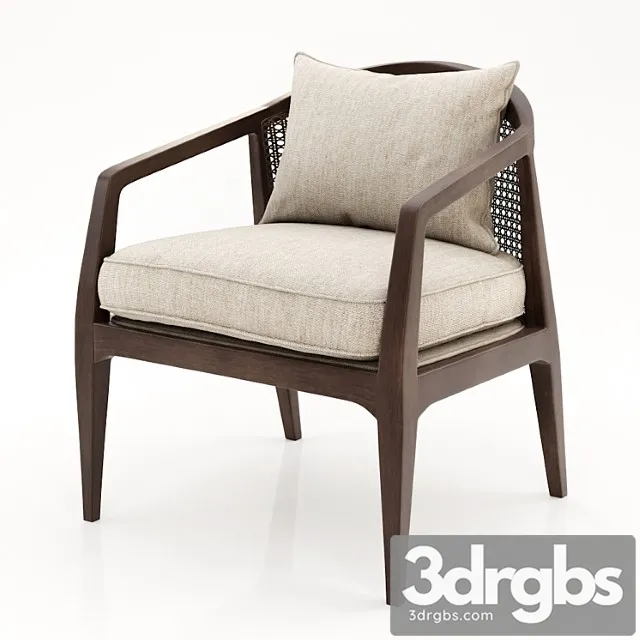 Four hands alexandria accent chair 3dsmax Download