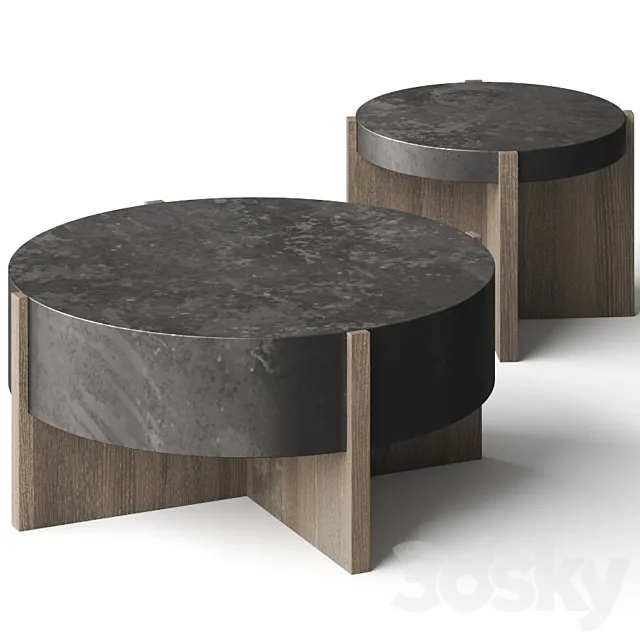 Four Hands Bingham Coffee Tables 3DSMax File