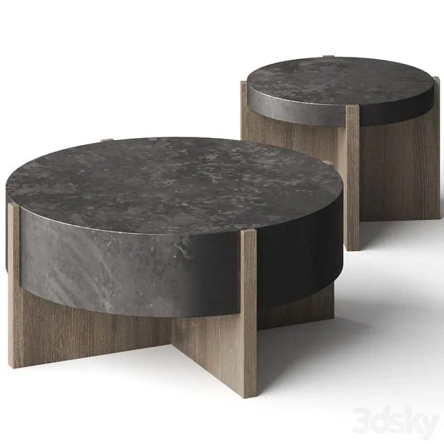 Four Hands Bingham Coffee Tables 3dsMax Model