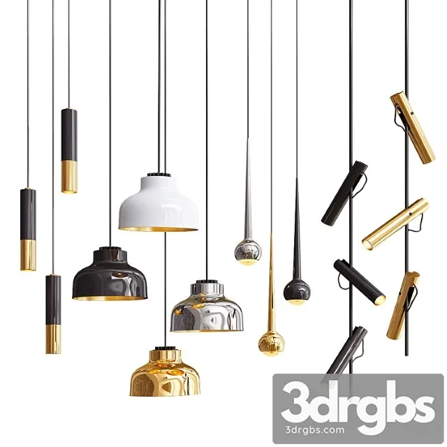 Four Hanging Lights 22 Exclusive 3dsmax Download