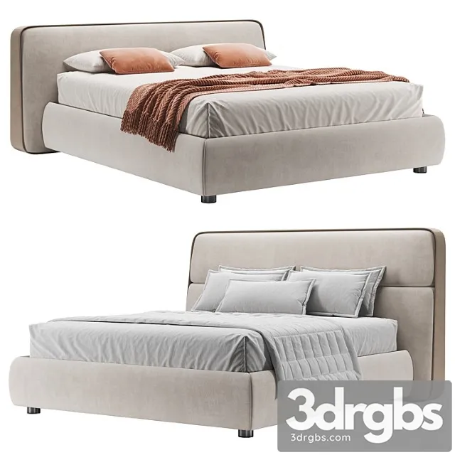 Frame bed by giorgetti