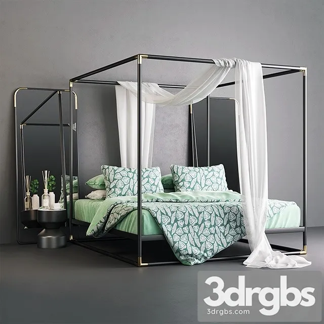 Frame Canopy Bed 3dsmax Download