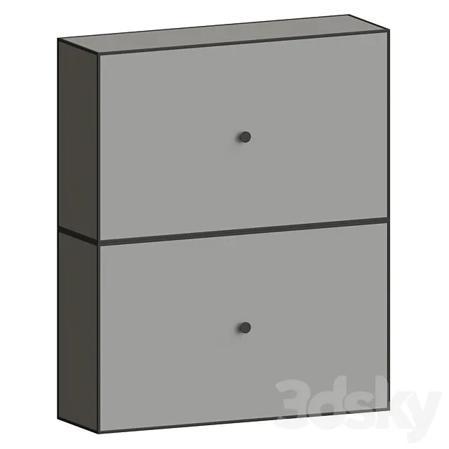 Frame Shoe Cabinet 3dsMax Model