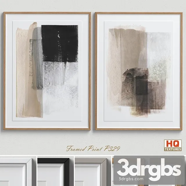 Framed Print P 329 3dsmax Download