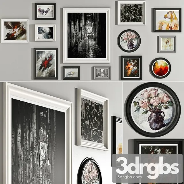 Framed wall picture 3dsmax Download