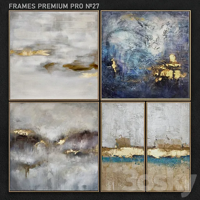 Frames Premium PRO No. 27 3DS Max Model