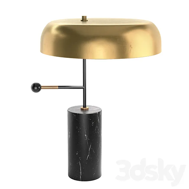 France and Son – Stoltz Marble Table Lamp 3ds Max