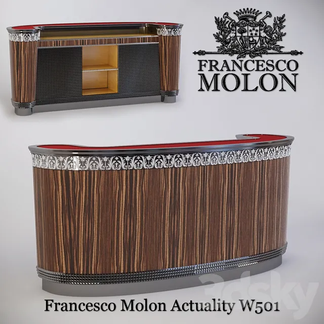 Francesco Molon Actuality W501 Bar 3DSMax File