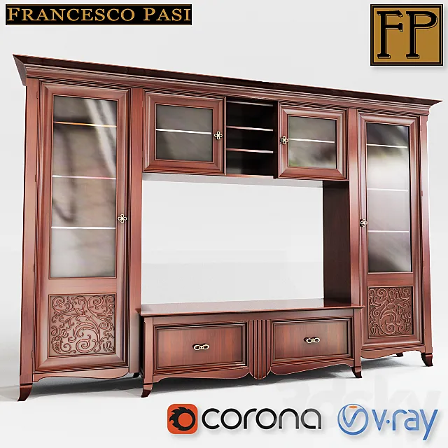 Francesco Pasi cabinet 3ds Max