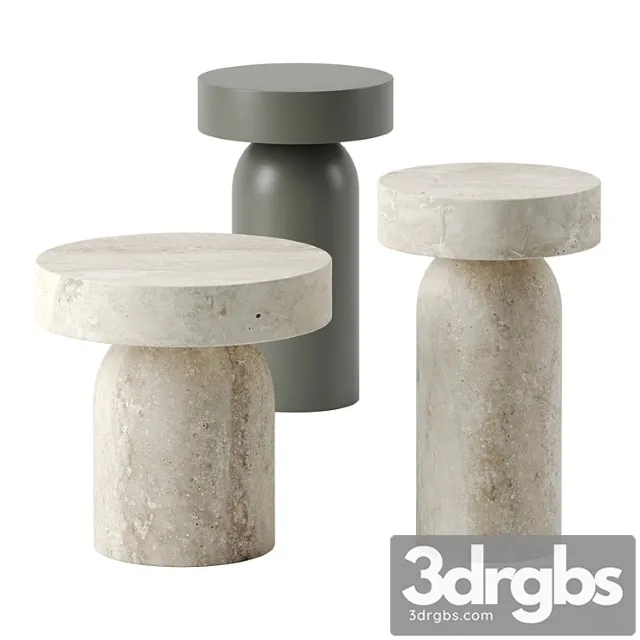 Francis side tables by lema