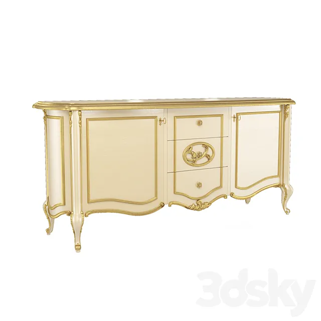 Frandiss Sideboard C 3DS Max Model