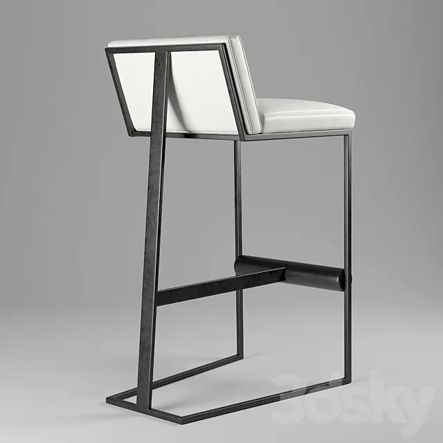 Frank Bar Chair _ Bar Stool Frank 3DS Max Model