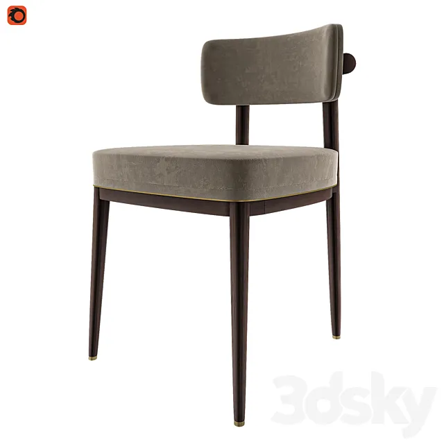 FRANK – Dining Chair 3ds Max