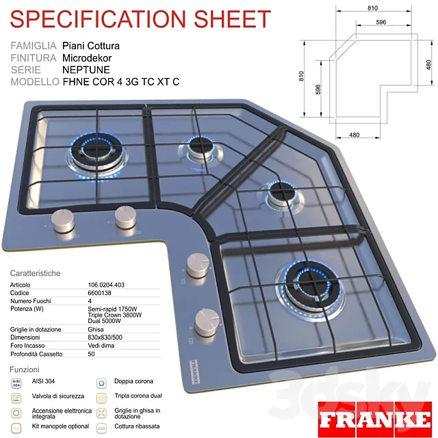 FRANKE 3DS Max Model