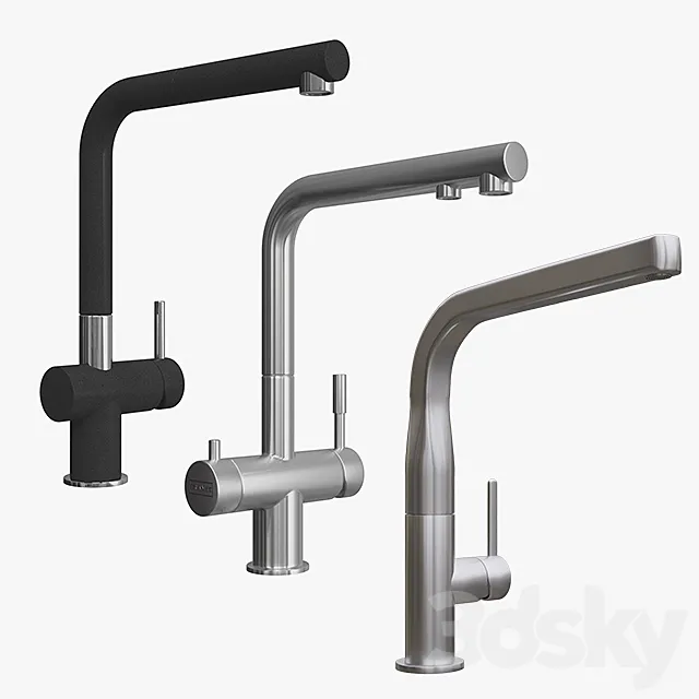 Franke Kitchen Taps 01 3ds Max