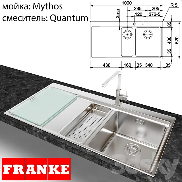 Franke Mythos 3DS Max Model