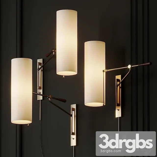 Frankfort Articulating Wall Light by Aerin 3dsmax Download