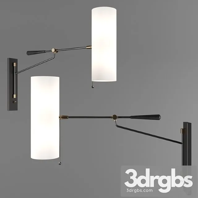 Frankfort Articulating Wall Light By Circa Lighting - 3ds Max Files